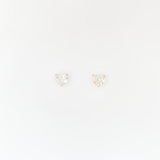 Cross My Heart Studs