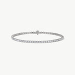 Diamond Darling 3 ctw lab-grown diamond tennis bracelet in 14K gold