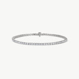 Diamond Darling 3 ctw lab-grown diamond tennis bracelet in 14K gold