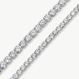 Diamond Darling tennis bracelets in 3 and 5 carat weights