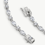 Loose Ends Sapphire Lariat Necklace