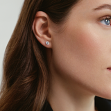 Lueur Round Diamond Stud Earrings