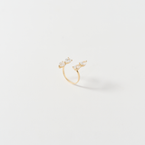 Floating Lab Grown Diamond Ring by Zaerine