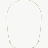 Stella Diamond Star Station Necklace 