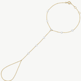 Strings Attached Diamond Hand Chain