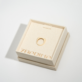 14k gold Golden Bar Ring featuring a sleek bar silhouette—designed for stacking or wearing solo.