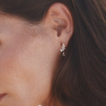 14k Gold Diamond Earrings